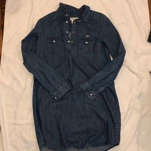 Lacoste dress jean material